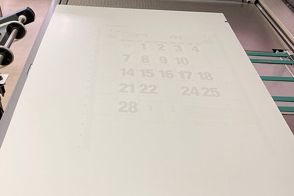 入稿データの印版製作
